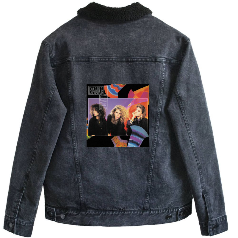 Womanbananarama Unisex Sherpa-Lined Denim Jacket by JasonJoplin | Artistshot