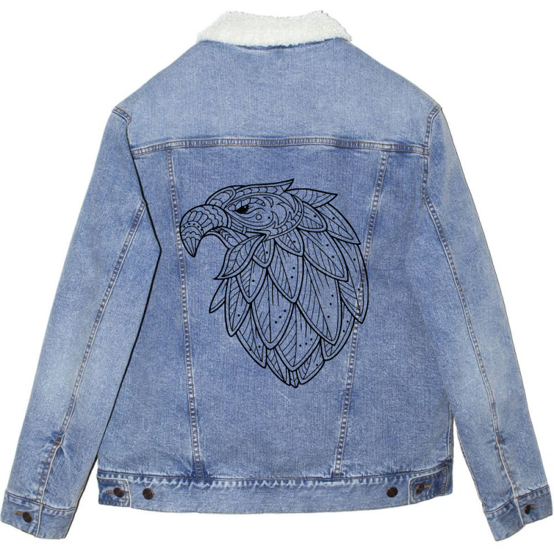 Zantangle Unisex Sherpa-lined Denim Jacket | Artistshot