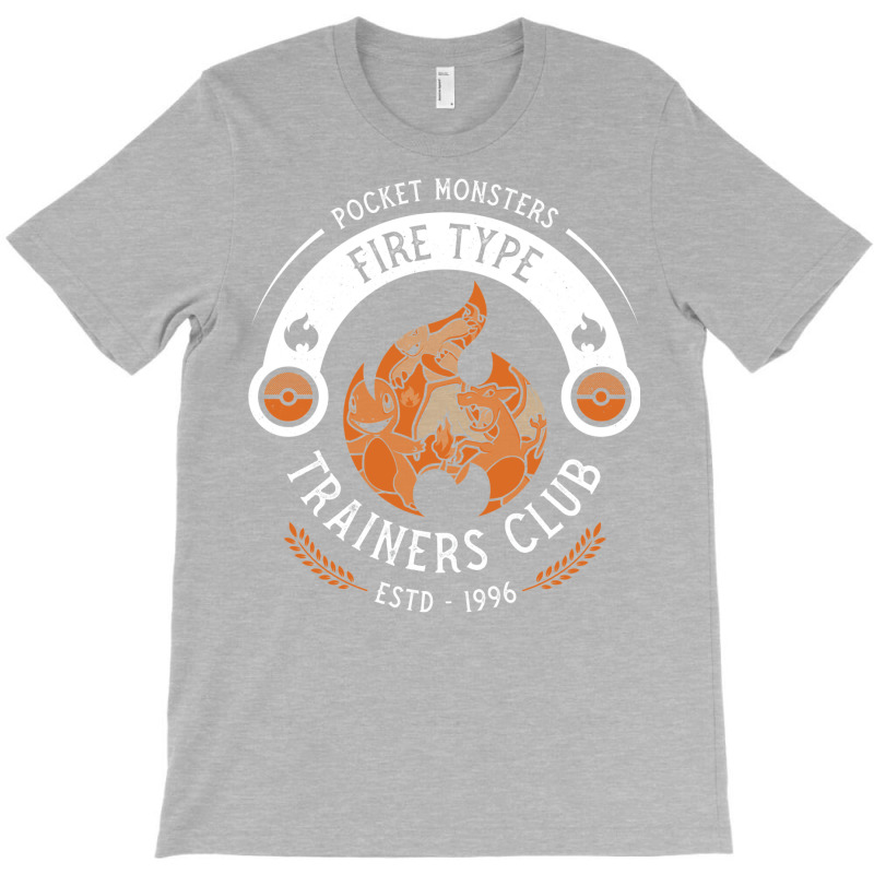 Fire Type   Trainers Club   Video Game T-shirt | Artistshot