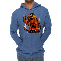 Fire Red Fur Lightweight Hoodie | Artistshot