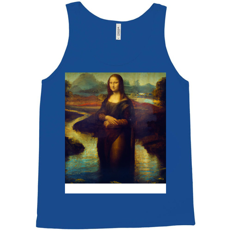 Ai Gioconda Out Of Frame Tank Top by sinicaristc | Artistshot