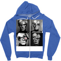 And E Warhol Machine Artist Zipper Hoodie | Artistshot