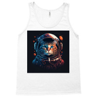 Astronaut Cat Tank Top | Artistshot