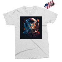 Astronaut Cat Exclusive T-shirt | Artistshot