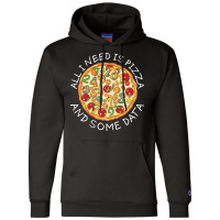 Big Data Pizza Scientist Analyst Machine Learning Funny Champion Hoodie | Artistshot