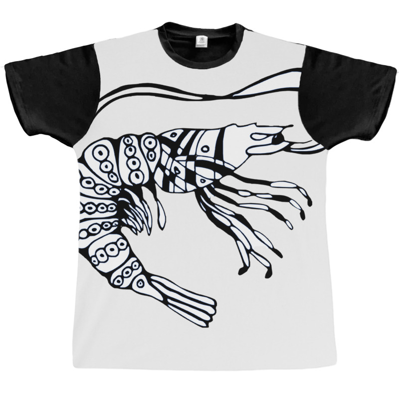 Zantangle Shrimp Graphic T-shirt | Artistshot