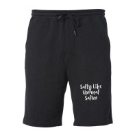 Salty Like Normal Saline Fleece Short | Artistshot