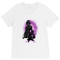 Keyblade No.i Xion V-neck Tee | Artistshot