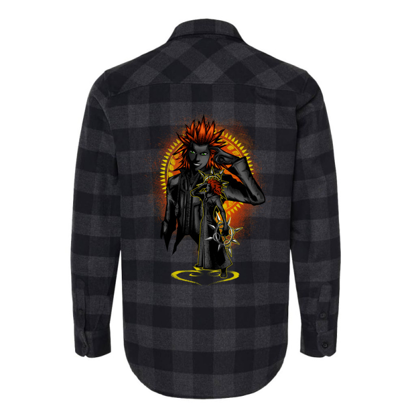 Keyblade Wielder Lea Flannel Shirt by marzesofrad | Artistshot