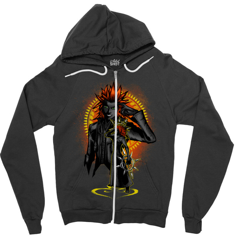 Keyblade Wielder Lea Zipper Hoodie by marzesofrad | Artistshot