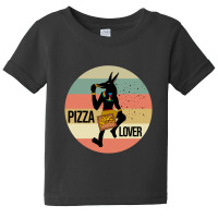 Anubis Eating Pizza Baby Tee | Artistshot