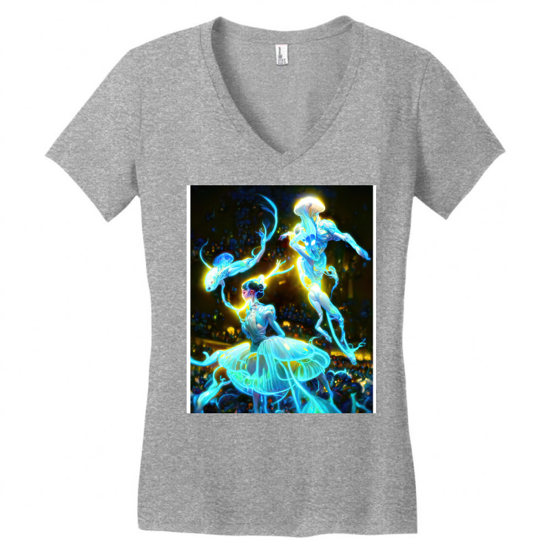 Leave The Crowd In Awe Women's V-Neck T-Shirt by raillytakekik | Artistshot