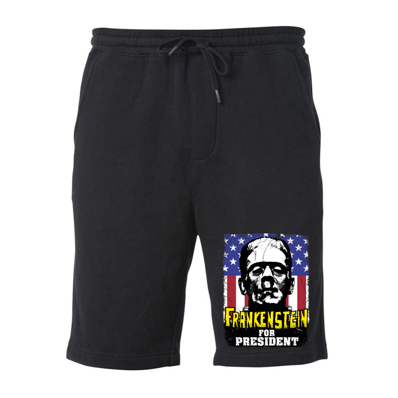 Frankenstein For President! Fleece Short | Artistshot