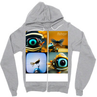 Fisheye Zipper Hoodie | Artistshot