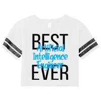 Best Artificial Intelligence Engineer Ever (1) Scorecard Crop Tee | Artistshot