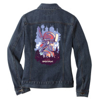 Army Of The Future Ladies Denim Jacket | Artistshot