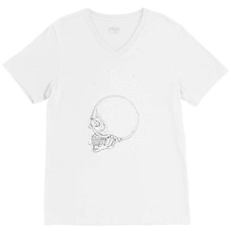 Circuithead V-neck Tee | Artistshot