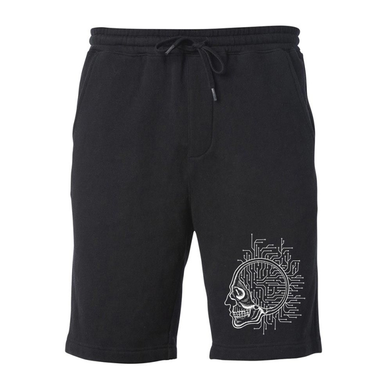 Circuithead Fleece Short | Artistshot