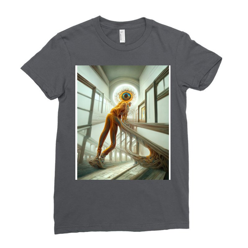 Relativity Of Perception Ladies Fitted T-Shirt by algouddodyd | Artistshot