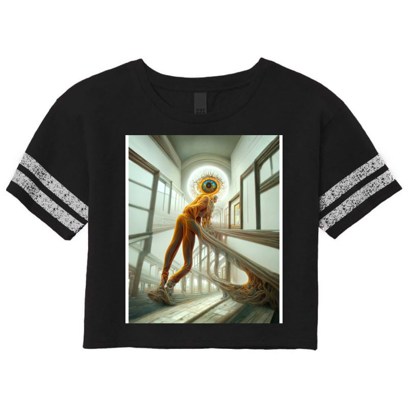 Relativity Of Perception Scorecard Crop Tee by algouddodyd | Artistshot