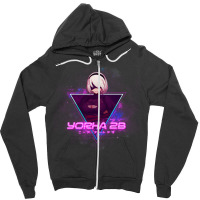 Nierautomata (yorha No.2 Type B Aesthetic) Zipper Hoodie | Artistshot