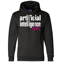 Artificial Intelligence Girl Champion Hoodie | Artistshot