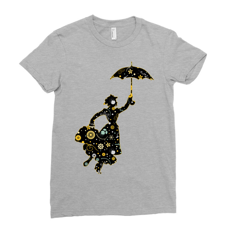 Mary Poppins Ladies Fitted T-Shirt by Kelly J | Artistshot