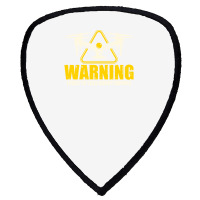 Warning Loves To Talk About Drones Flying Aircraft Robotics Shield S Patch | Artistshot