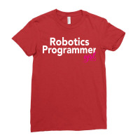 Robotics Programmer Girl Ladies Fitted T-shirt | Artistshot