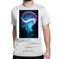 Tandem Of Man And Artificial Intelligence Classic T-shirt | Artistshot