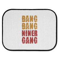 Bang Bang Niner Gang Football Rear Car Mat | Artistshot