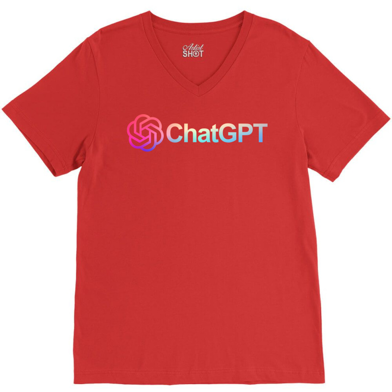 Chatgpt Artificial Intelligence Ai Computer Tech V-neck Tee | Artistshot