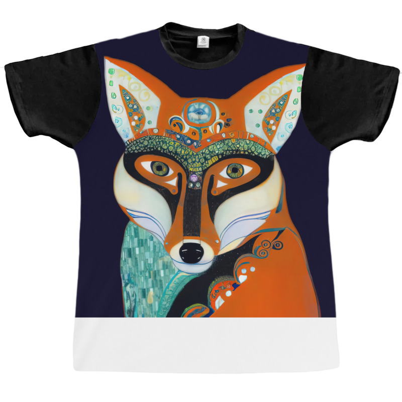 A Fantastic Ai Fox Graphic T-shirt | Artistshot