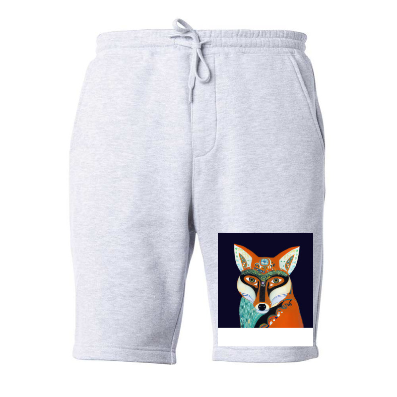 A Fantastic Ai Fox Fleece Short | Artistshot