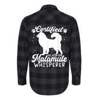 Alaska Malamute Dog Lover Dad Mom Whisperer Alaskan Malamute T Shirt Flannel Shirt | Artistshot