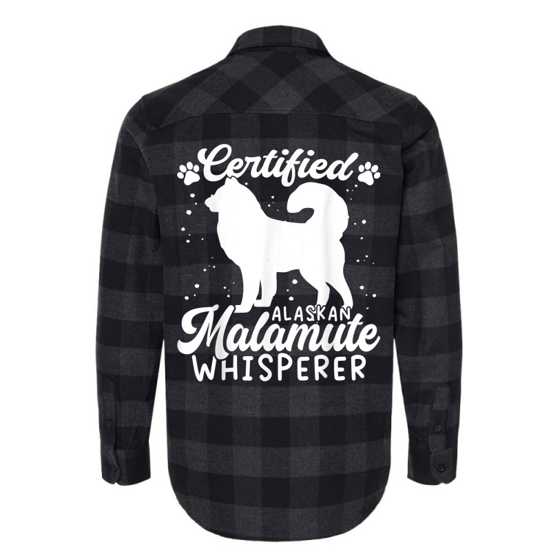 Alaska Malamute Dog Lover Dad Mom Whisperer Alaskan Malamute T Shirt Flannel Shirt | Artistshot