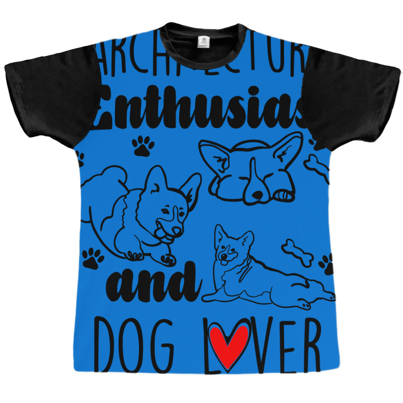 Architecture Dog Cute Graphic T-shirt | Artistshot