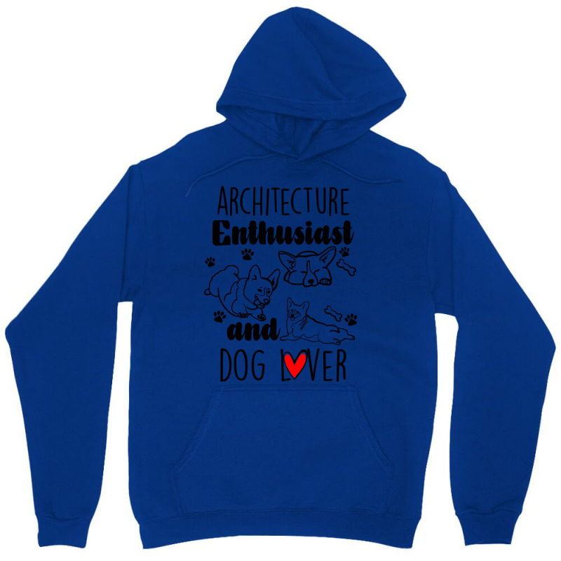 Architecture Dog Cute Unisex Hoodie | Artistshot