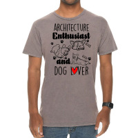 Architecture Dog Cute Vintage T-shirt | Artistshot