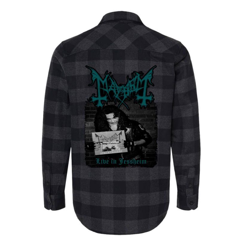 Satan Death Metal Flannel Shirt by JEFFREYHTHRASHER | Artistshot