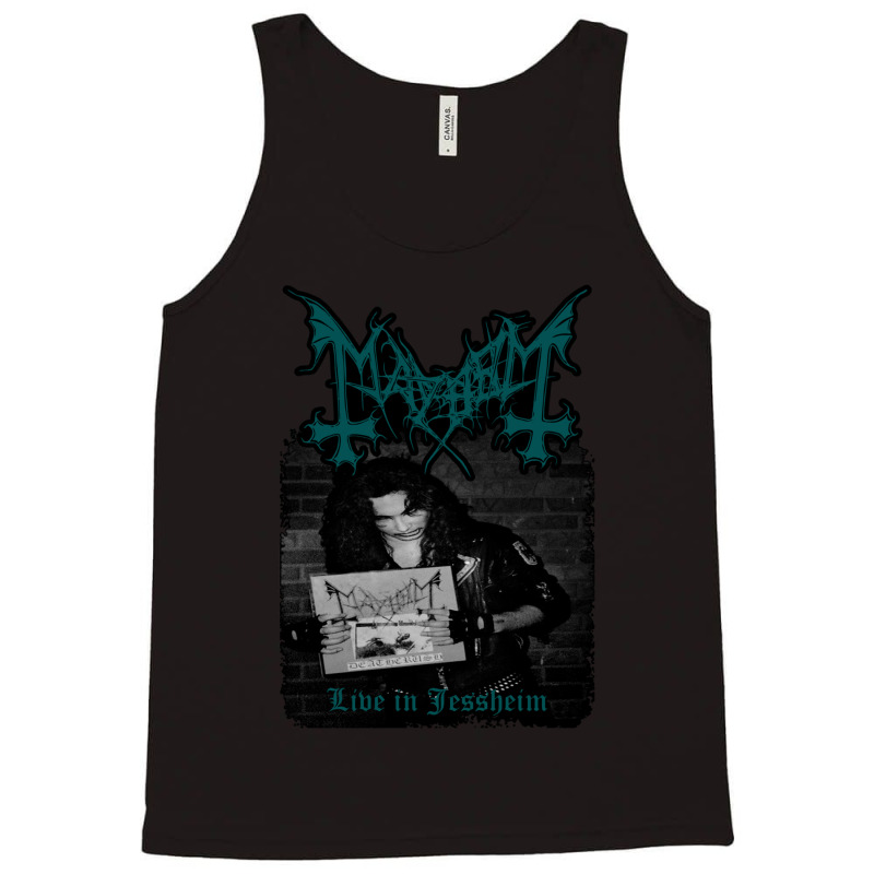 Satan Death Metal Tank Top by JEFFREYHTHRASHER | Artistshot