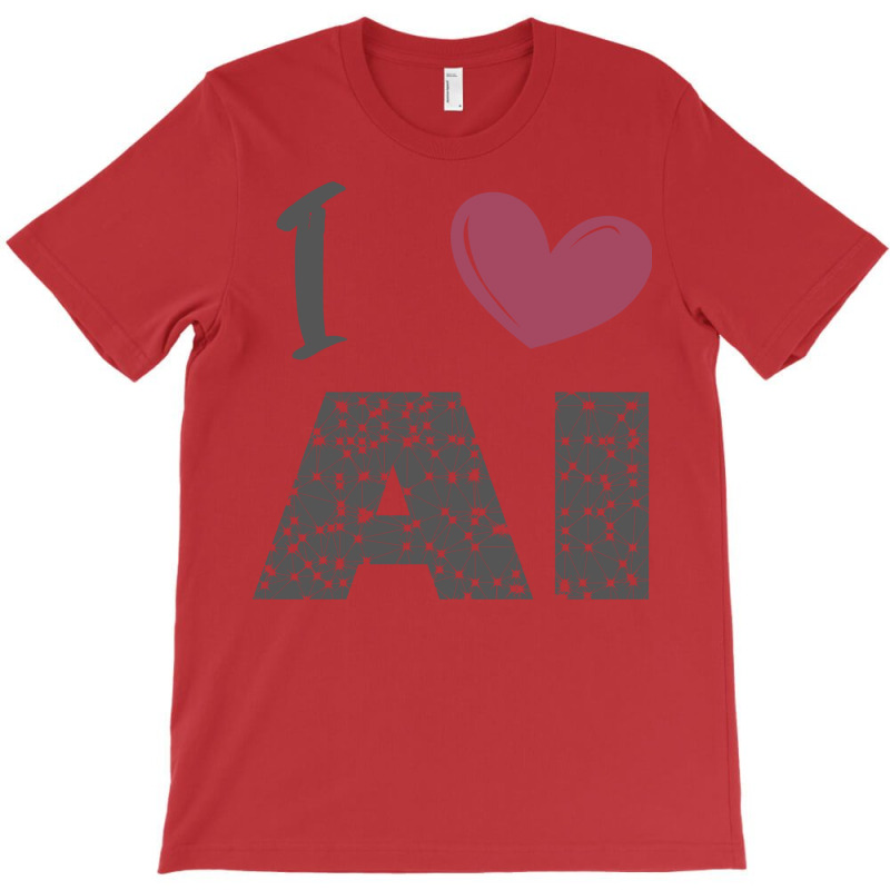 I Love Ai (4) T-shirt | Artistshot