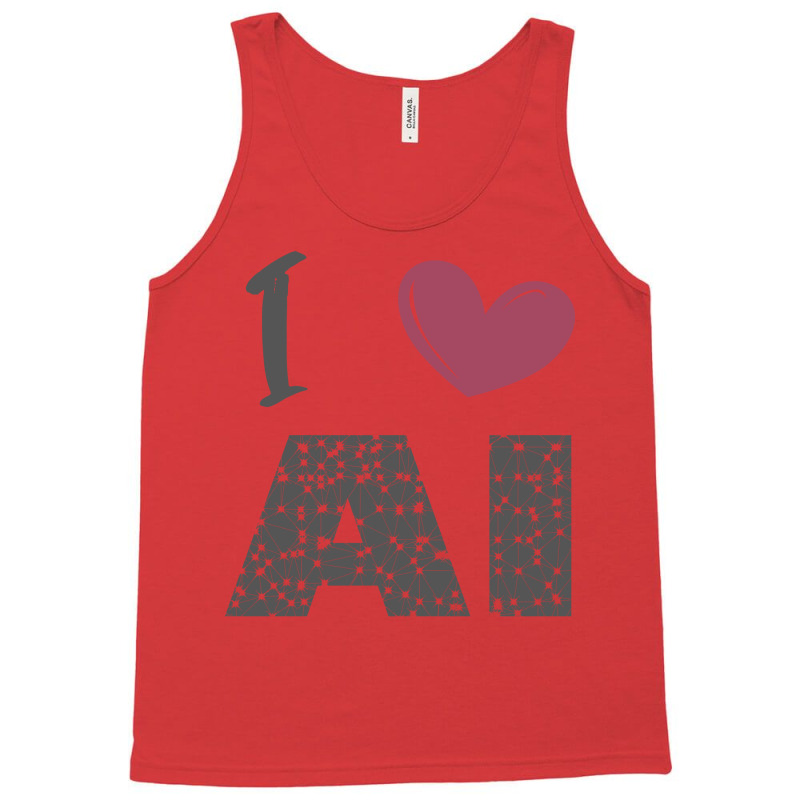 I Love Ai (4) Tank Top | Artistshot