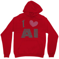 I Love Ai (4) Unisex Hoodie | Artistshot