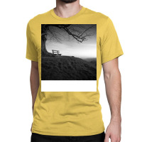 Black And White Landscape Quote Classic T-shirt | Artistshot