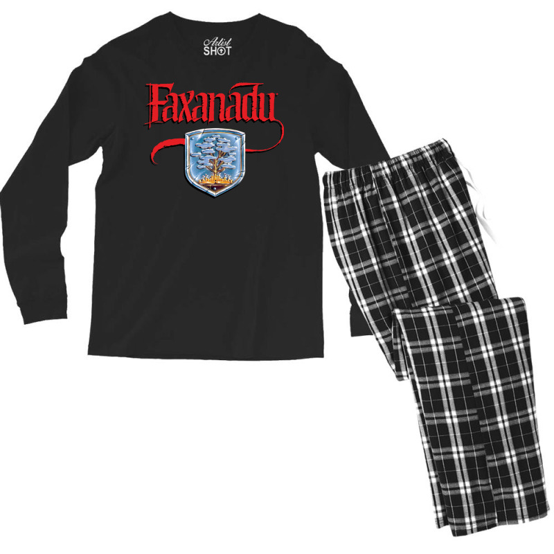 Faxanadu Men's Long Sleeve Pajama Set by cordtssantunw | Artistshot