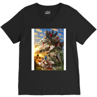 Skullroboti V-neck Tee | Artistshot