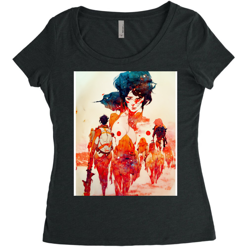 Lost Souls Women's Triblend Scoop T-shirt by aivaslatzerk | Artistshot