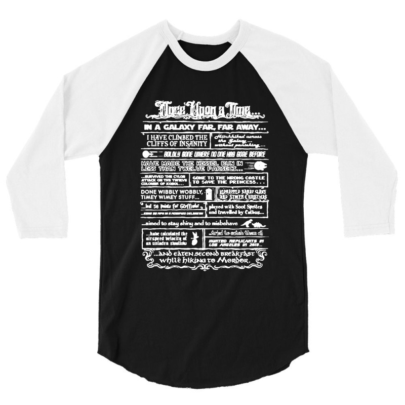 Once Upon A Time 3/4 Sleeve Shirt by Pinkbubbles | Artistshot