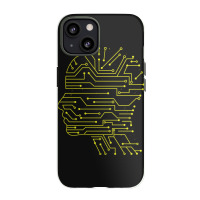 Ai. Artificial Intelligence Electrical Circuit Robot Head Iphone 13 Case | Artistshot